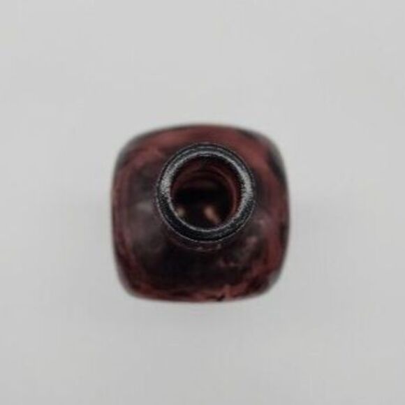 Vtg Straub Hullers Elixir Tree of Life Health Purple Amethyst Glass 8" Bottle - Picture 5 of 12